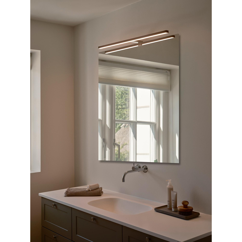 Nordlux Marlee 80 1000 Lumens 3000K Black Wall Light Image 2