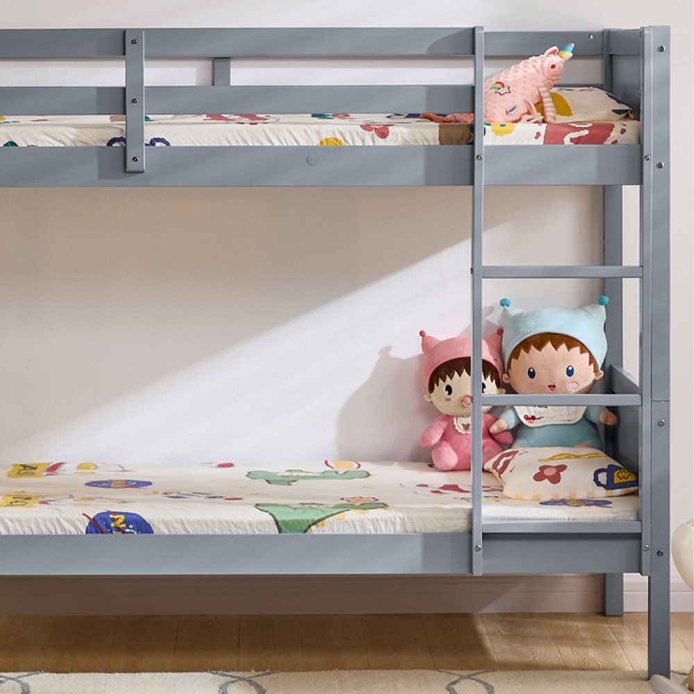 Junior Vida Gemini Grey Detachable Bunk Bed Image 4