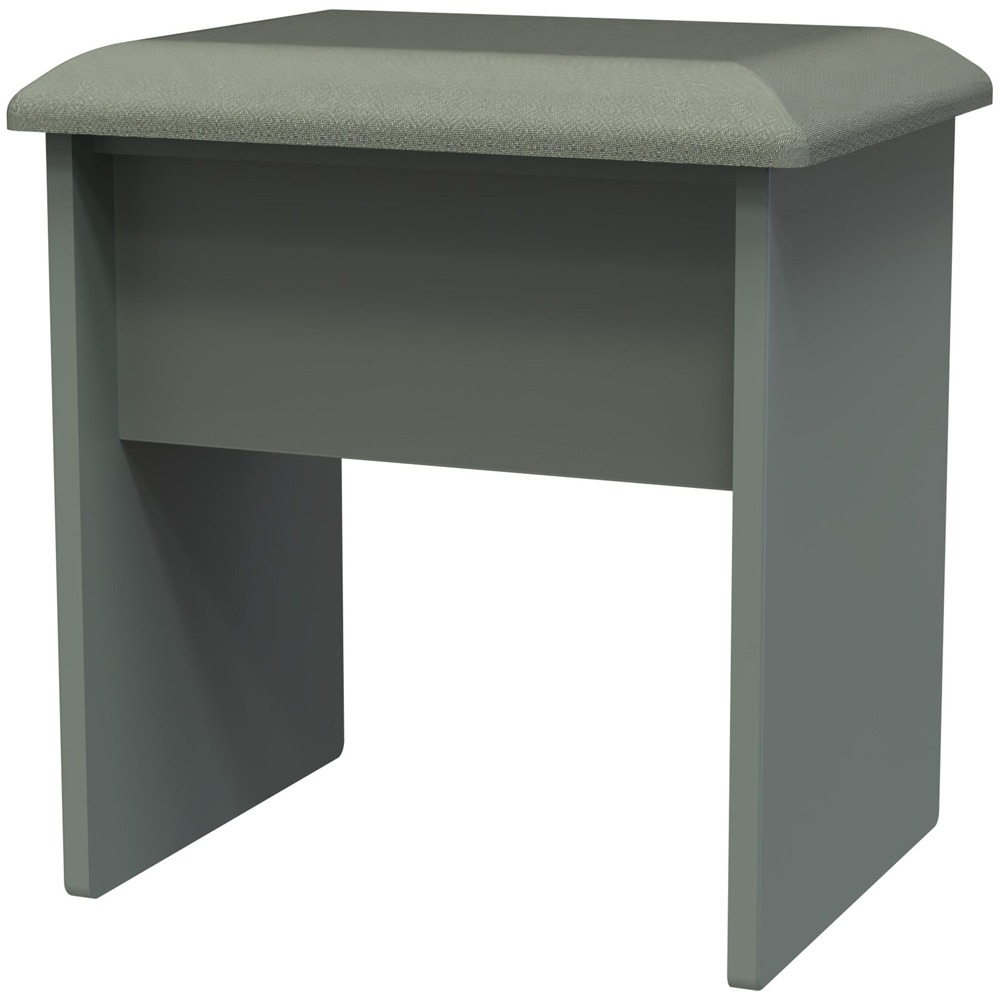 Crowndale New York Reed Green Vanity Dressing Table Stool Image 2