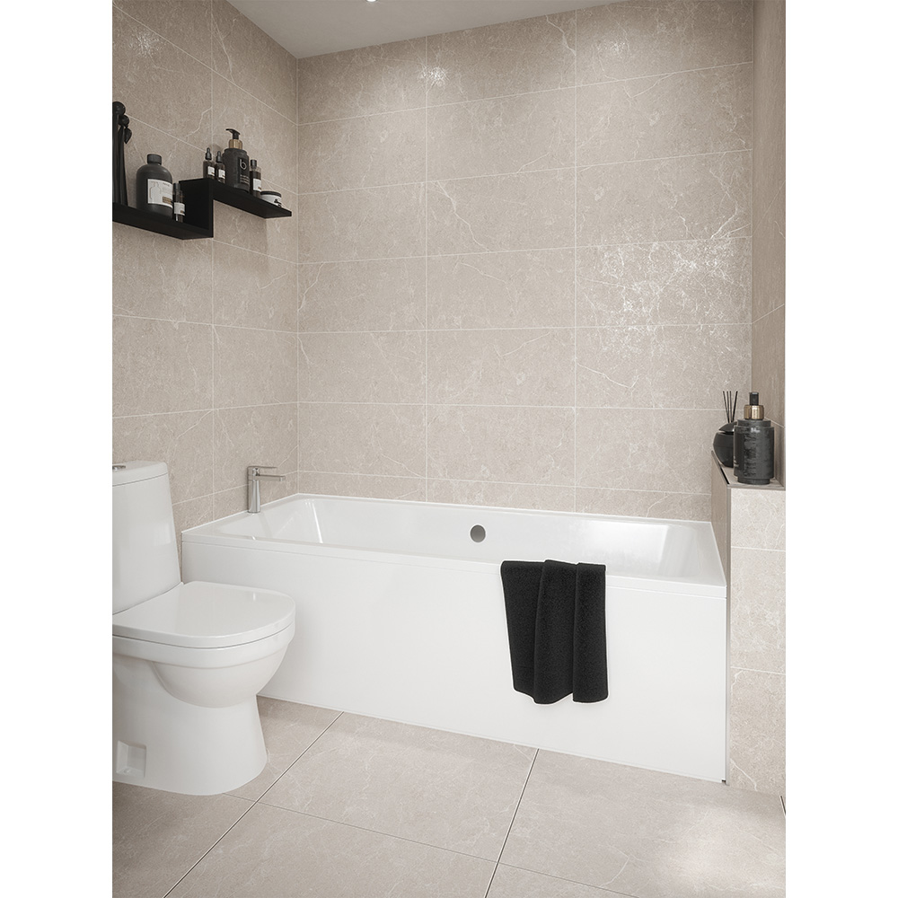 Johnson Tiles Dakota Matt Pebble Floor and Wall Tile 600 x 600mm Sample Image 5