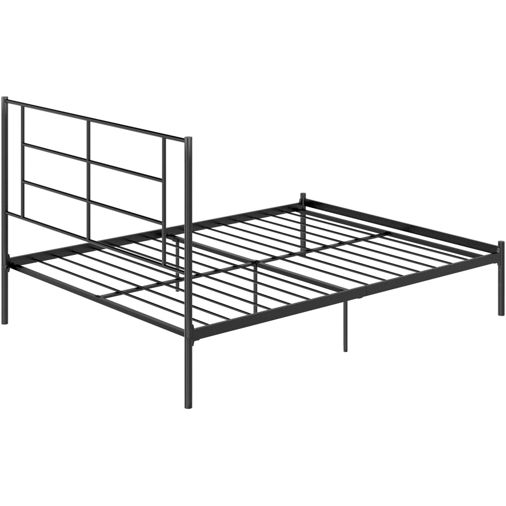 Dorel Jensen Double Black Metal Bed Frame Image 5
