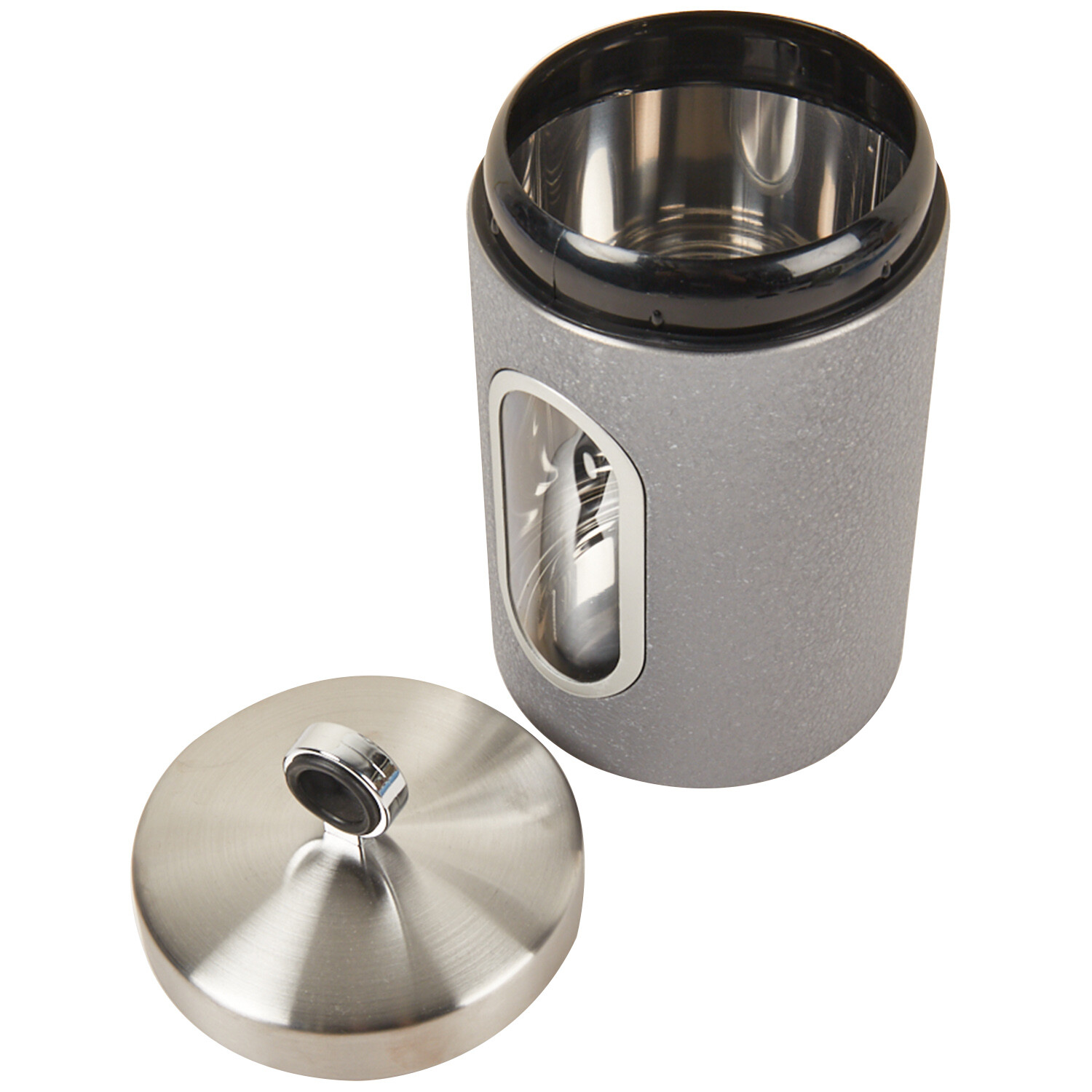 Kitchen Master Textured Canister - Grey Image 3