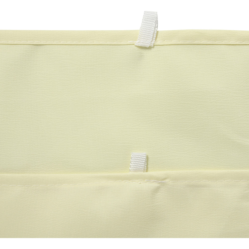 Outsunny 3 x 3m Beige Gazebo Replacement Sidewall Curtain 4 Pack Image 3