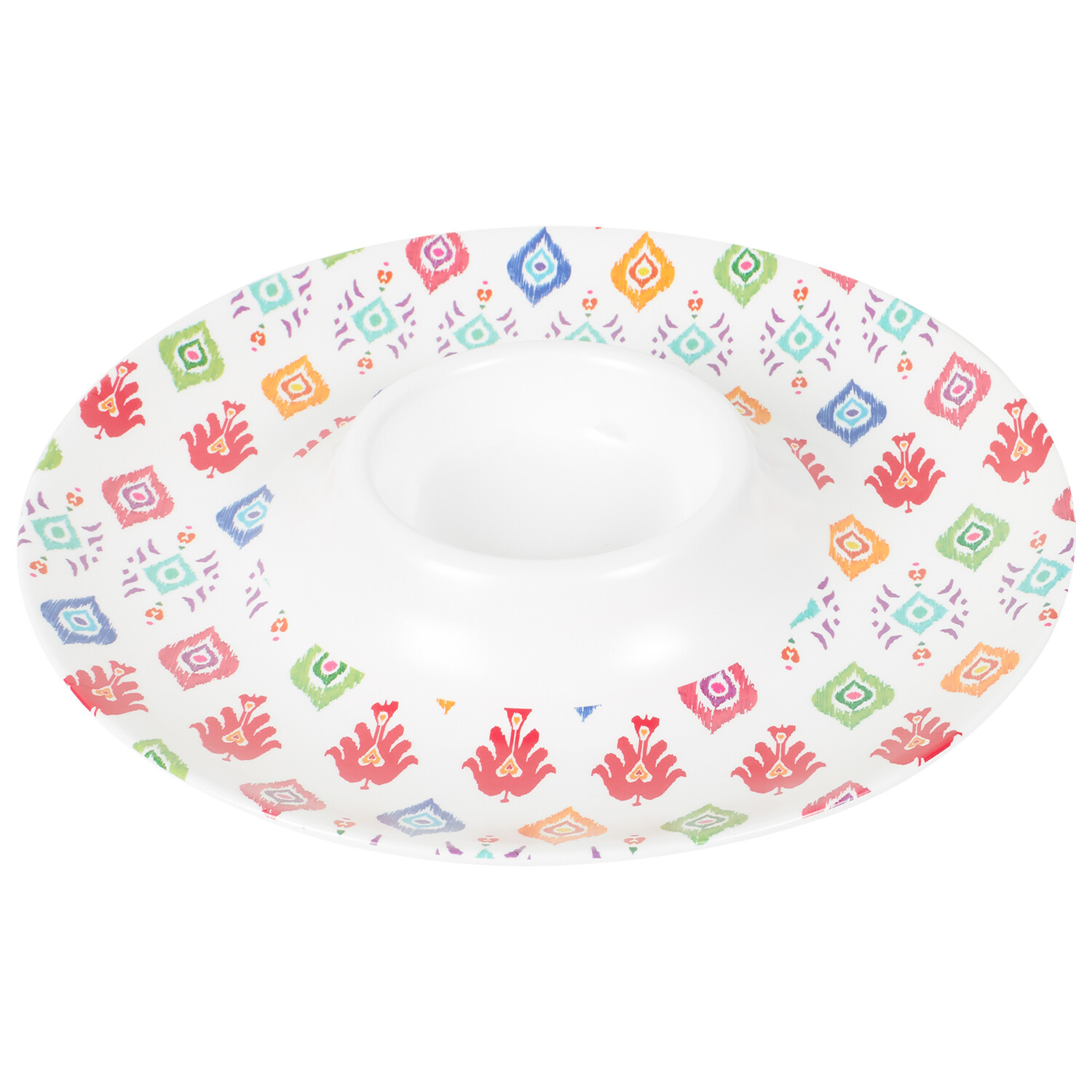 Sahara Brights Chip and Dip Platter White Image 5