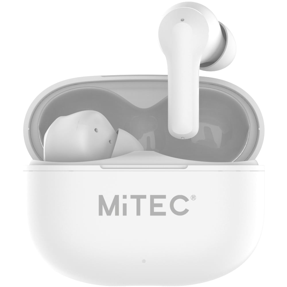 MiTEC MiSOUND TrueWireless White Wireless Earphones Image 4