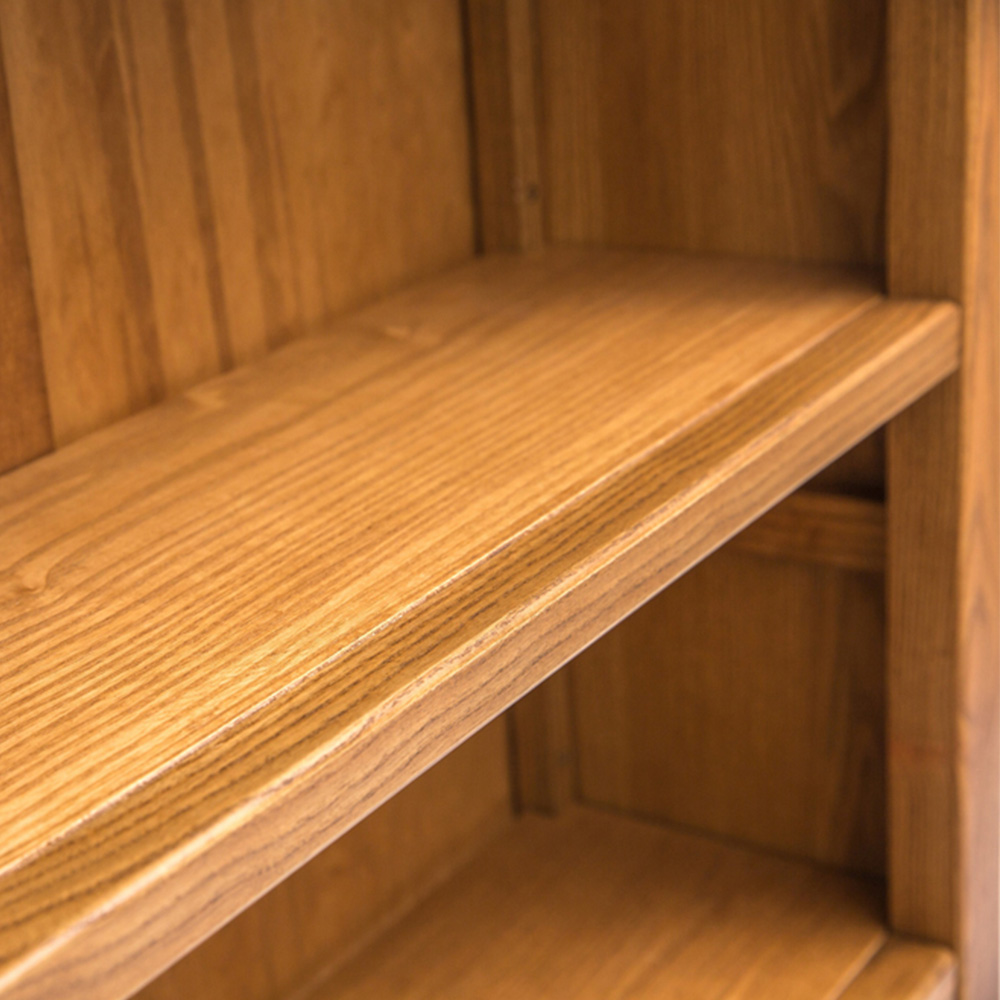 Salerno 4 Shelf Light Wood Bookcase Image 6