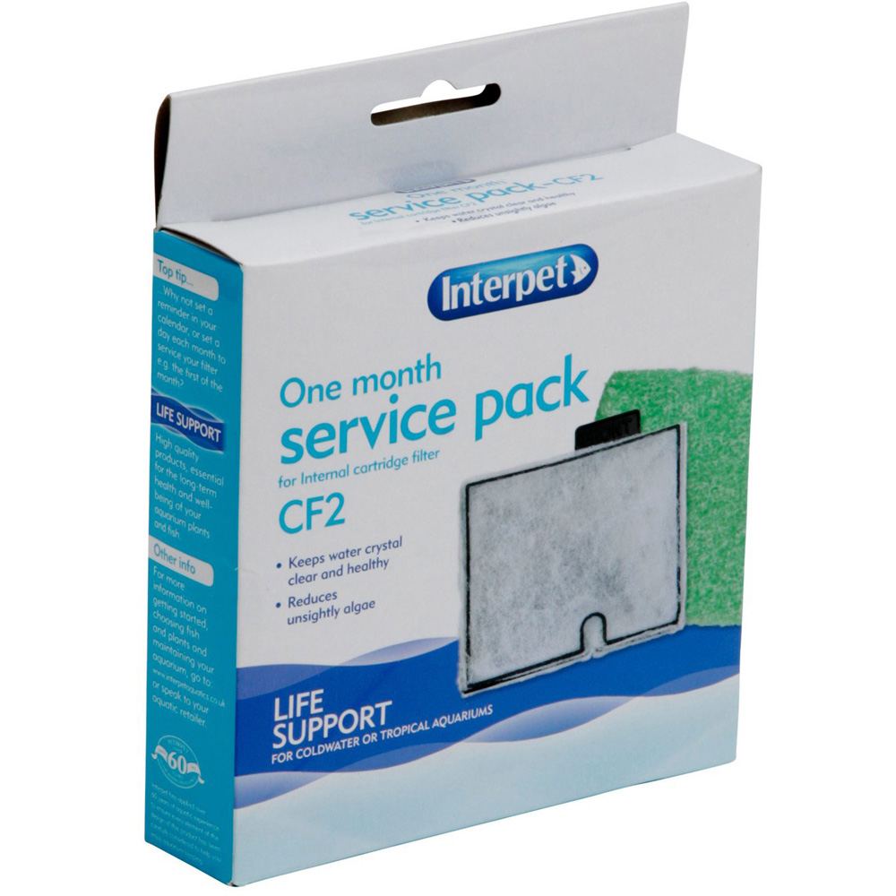 Interpet Service Kit for Fish Pod Aquarium - 64l / 1 Month Image