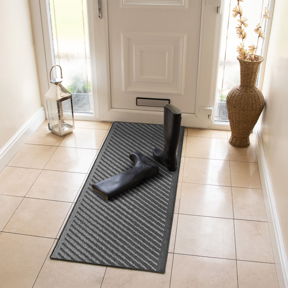 JVL Stellar Grey Indoor Washable Runner 57 x 150cm Image 8