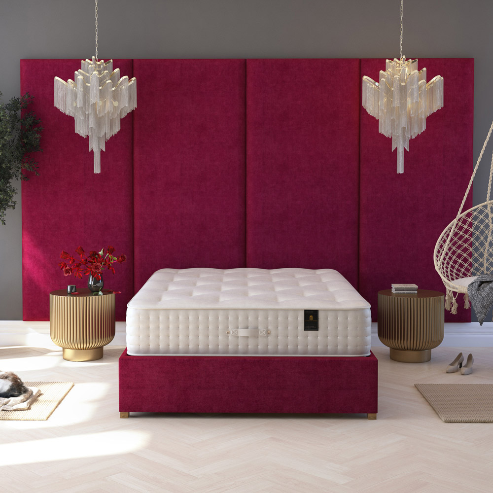 Aspire Furniture Laurence Llewelyn-Bowen Luxury Natural Double 3000 Pocket Sprung Mattress Image 2