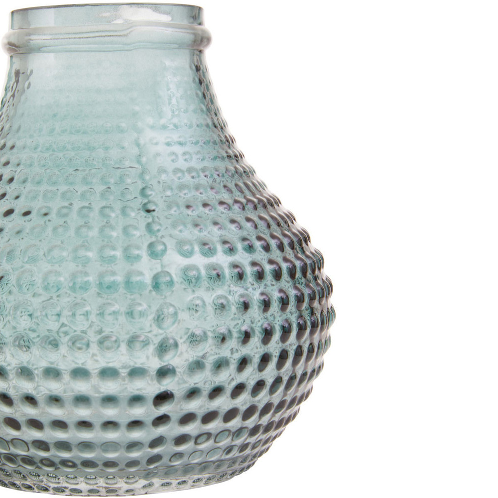 Premier Housewares Green Bolla Glass Vase Small Image 4