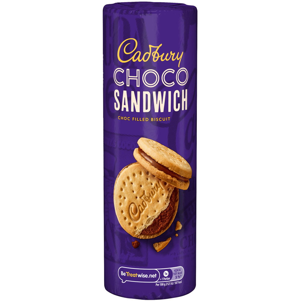 Cadbury Choco Sandwich Biscuits 260g Image