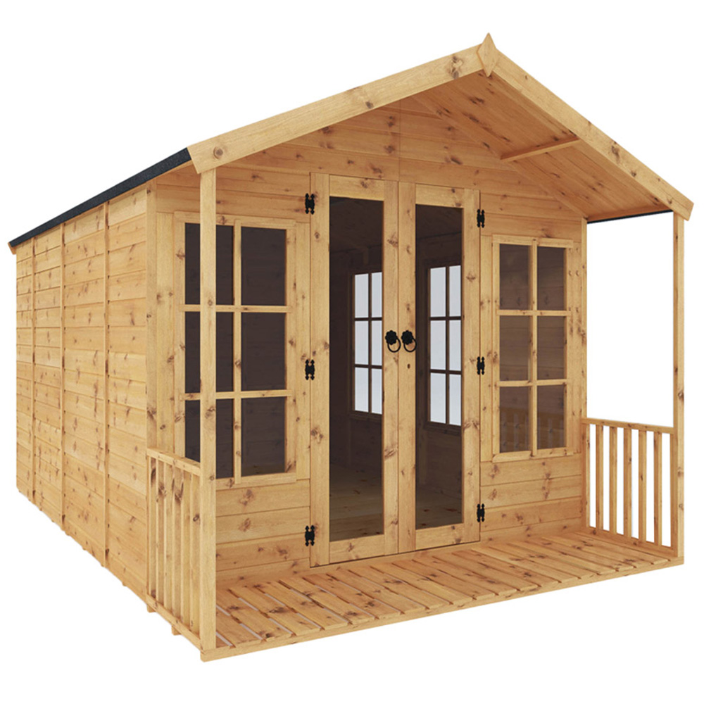 Mercia 12 x 8ft Double Door Premium Traditional Summerhouse Image 1