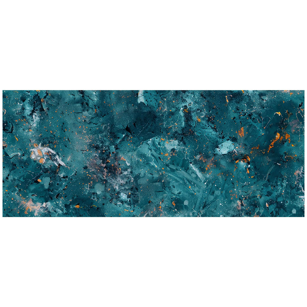 Teal Reed Warren Reed Designer Polished Teal Quartz Effect Bathroom Splashback 25 ...