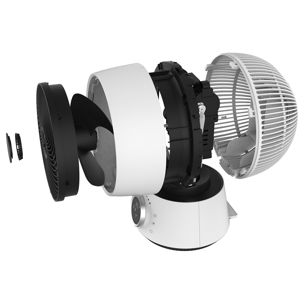 Igenix White Digital Turbo Air Circulator Turbo Fan 9 inch Image 6