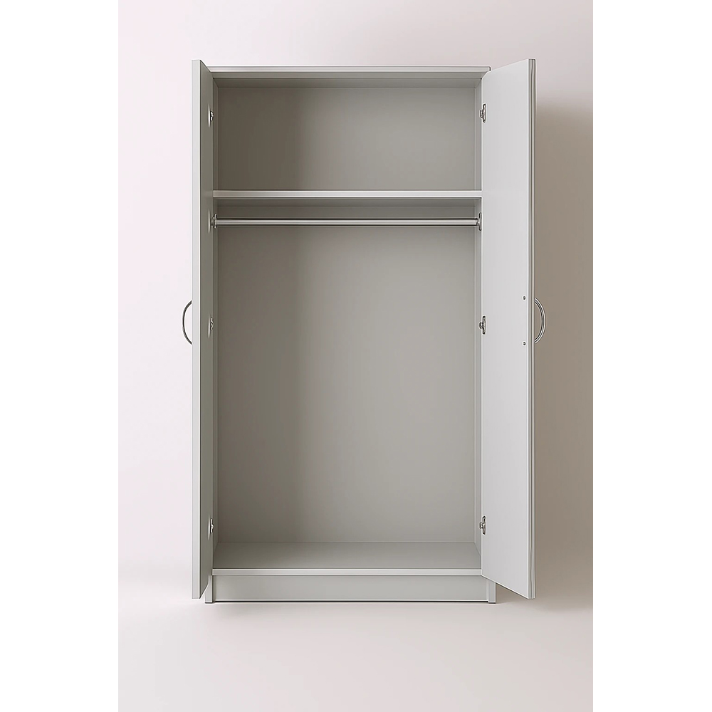 TJ'S Sligo 4 Door White Mirrored Wardrobe Image 3