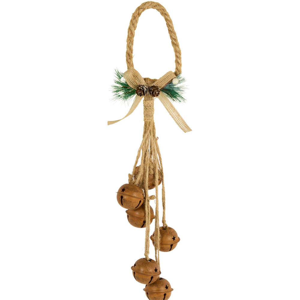 Rustic Bells Hanger Natural Image 2