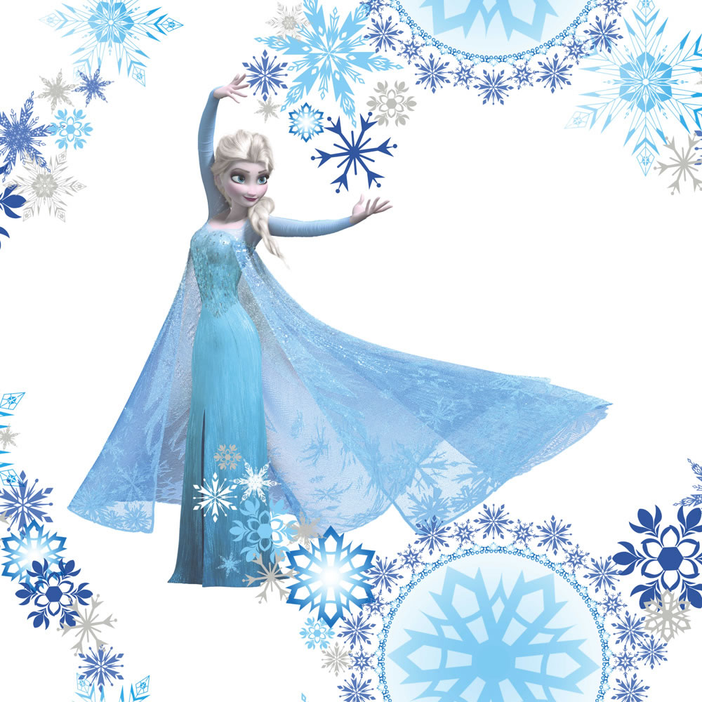 Disney Wallpaper Frozen Snow Queen Wilko