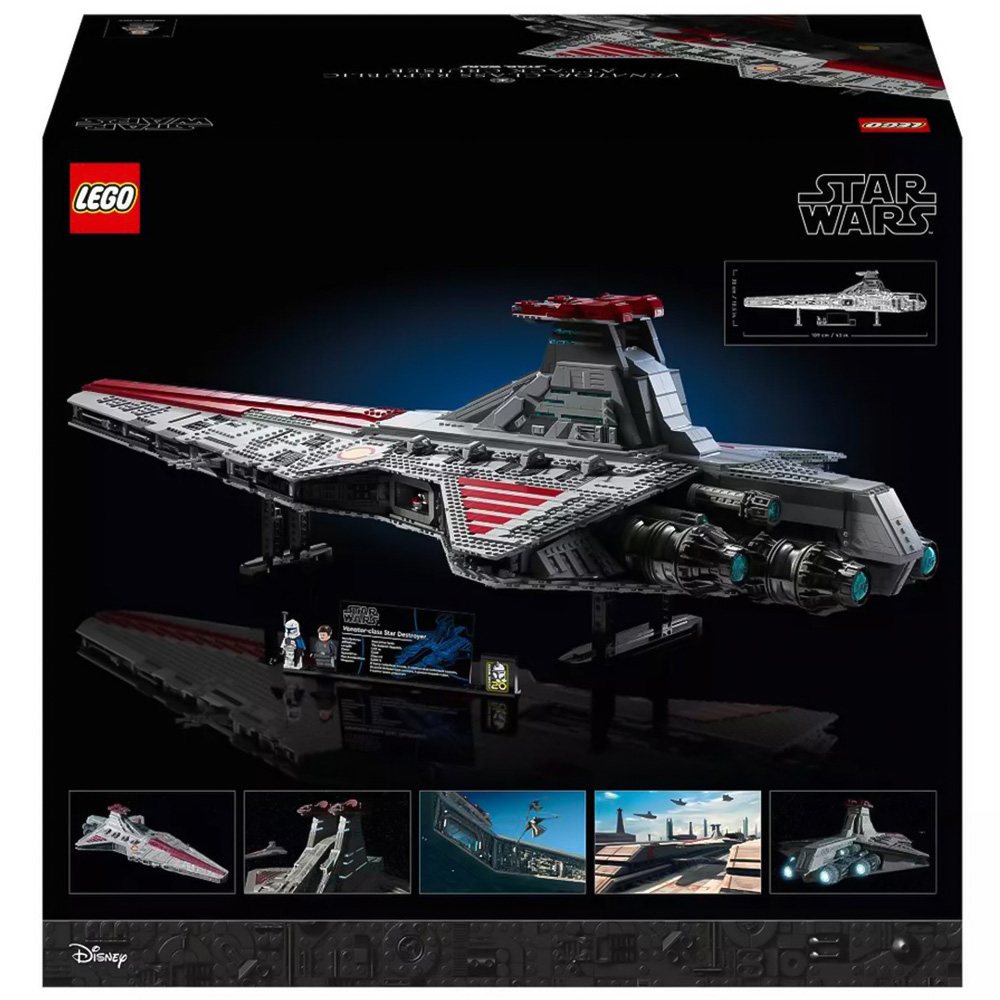LEGO Star Wars 75367 Venator-Class Republic Attack Cruiser Building Kit Image 1