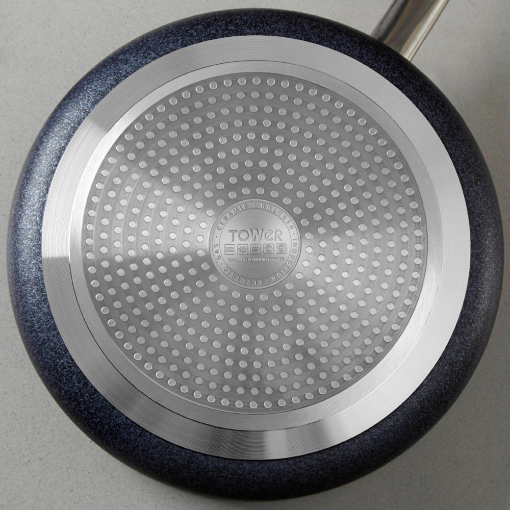 Tower TruStone 24cm Black Forged Aluminium Non-Stick Frying Pan Image 6