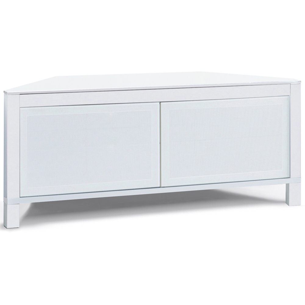 MDA Designs Volans 2 Door White TV Unit Image 2