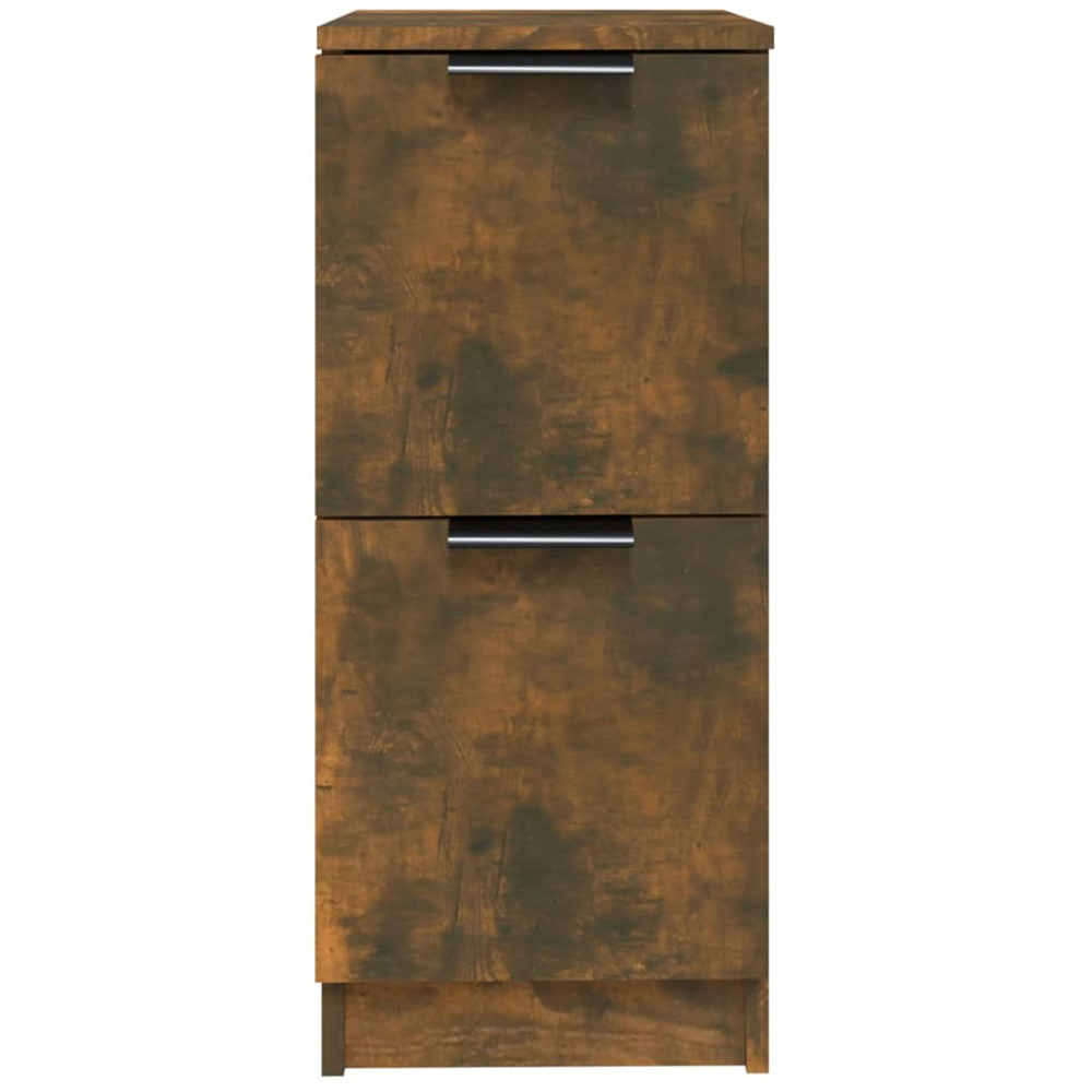vidaXL 2 Door Smoked Oak Sideboard Image 5