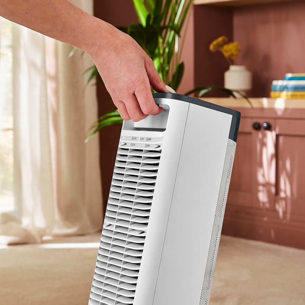 Morphy Richards White Ceramic Tower Fan Heater 2000W Image 4
