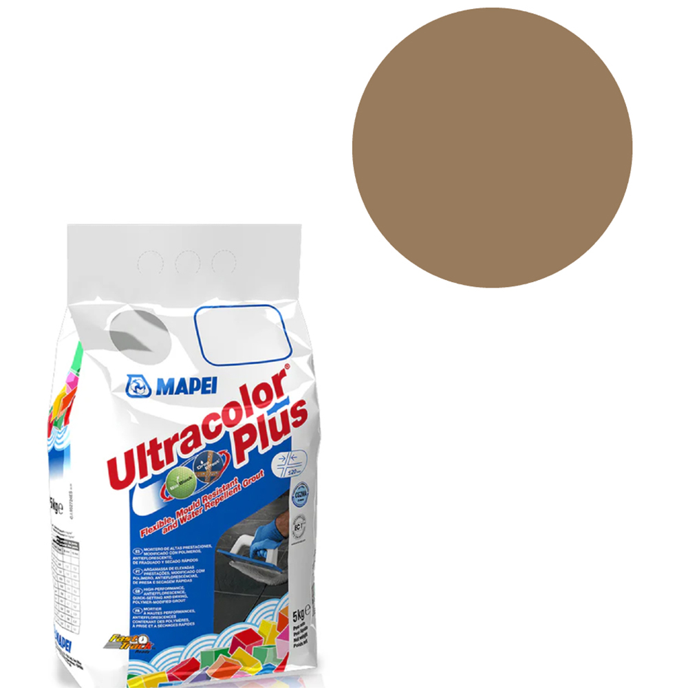 MAPEI Ultracolour Plus 135 Golden Dust Grout 5kg Image 2