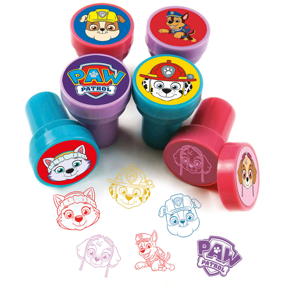 Paw Patrol Multicoloured Self Inking Stamps 12 Pack Image 2