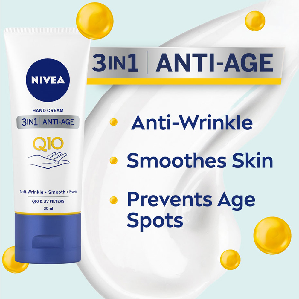NIVEA Q10 Anti-Age Care Hand Cream 30ml Image 2
