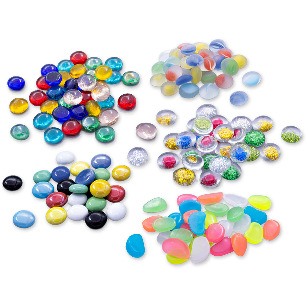 Robbie Toys Box of 150 Flat Marbles Image 1