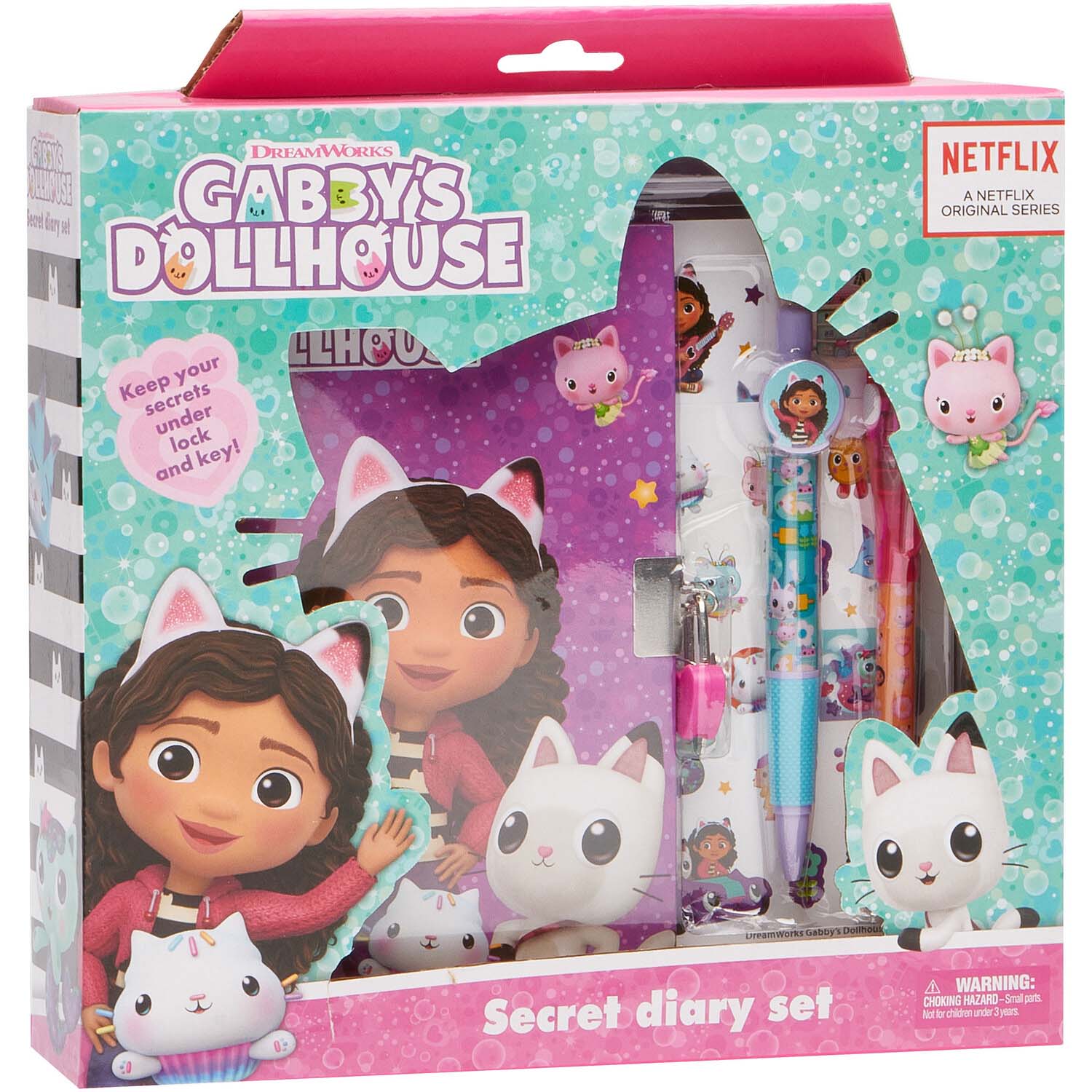 Gabby's Dollhouse Secret Diary Set - Purple Image 2