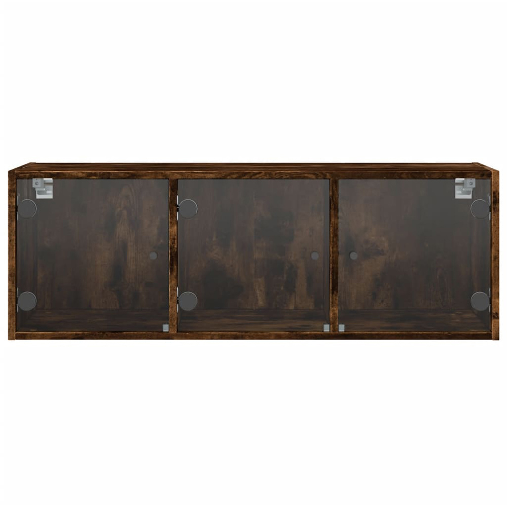 vidaXL 3 Door Brown Wooden Wall Cabinet Image 4