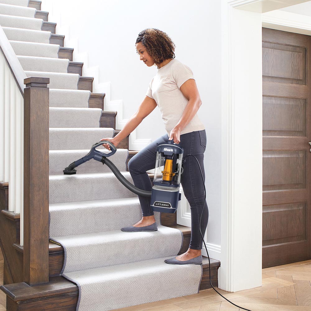 Shark NZ691UK Anti Hair Wrap Purple Upright Corded Vacuum Cleaner Image 7