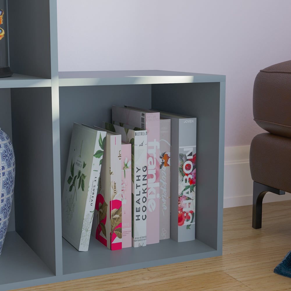 Vida Designs Durham 10 Grey Cube Staircase Storage Unit Image 6