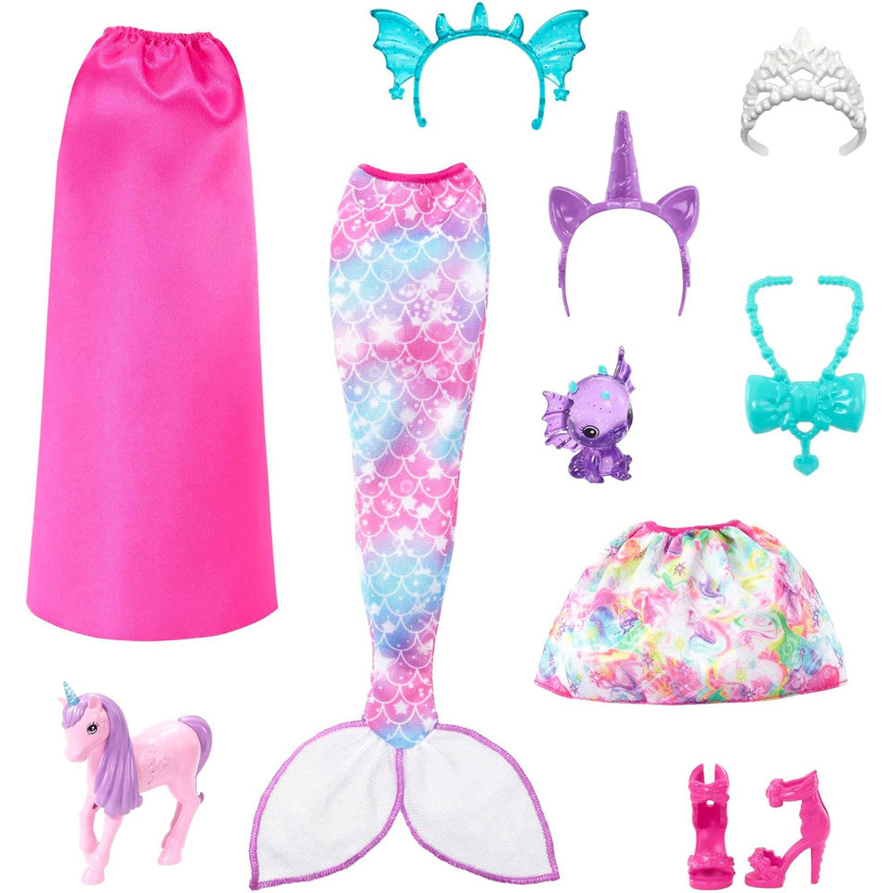 Barbie Dreamtopia Doll and Accessories Pink Image 7
