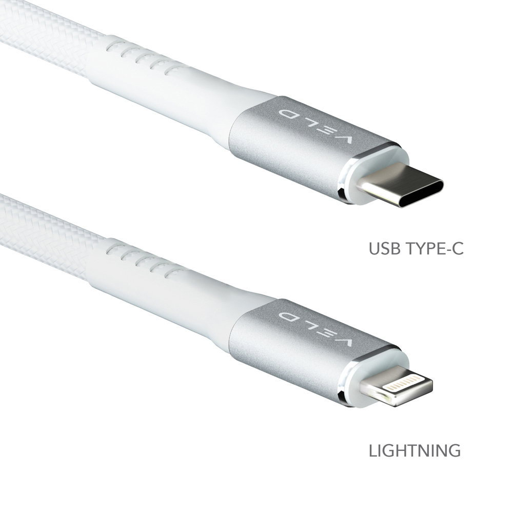Veld Super Fast Lightning Braided Charging Cable 1m Image 5