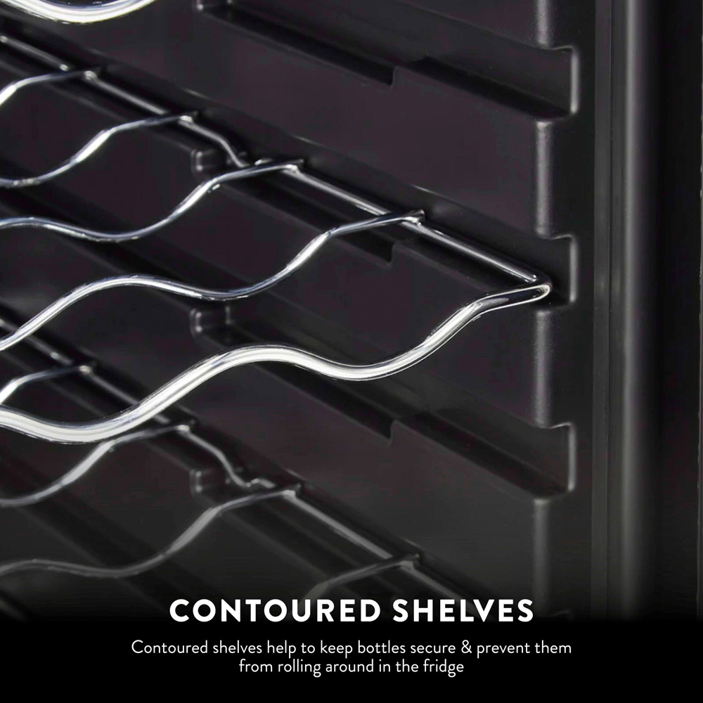 Swan Black 34 Bottle Wine Cooler 80L Image 6