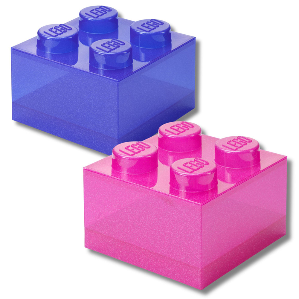 LEGO Set of 2 Storage Bricks Image 3