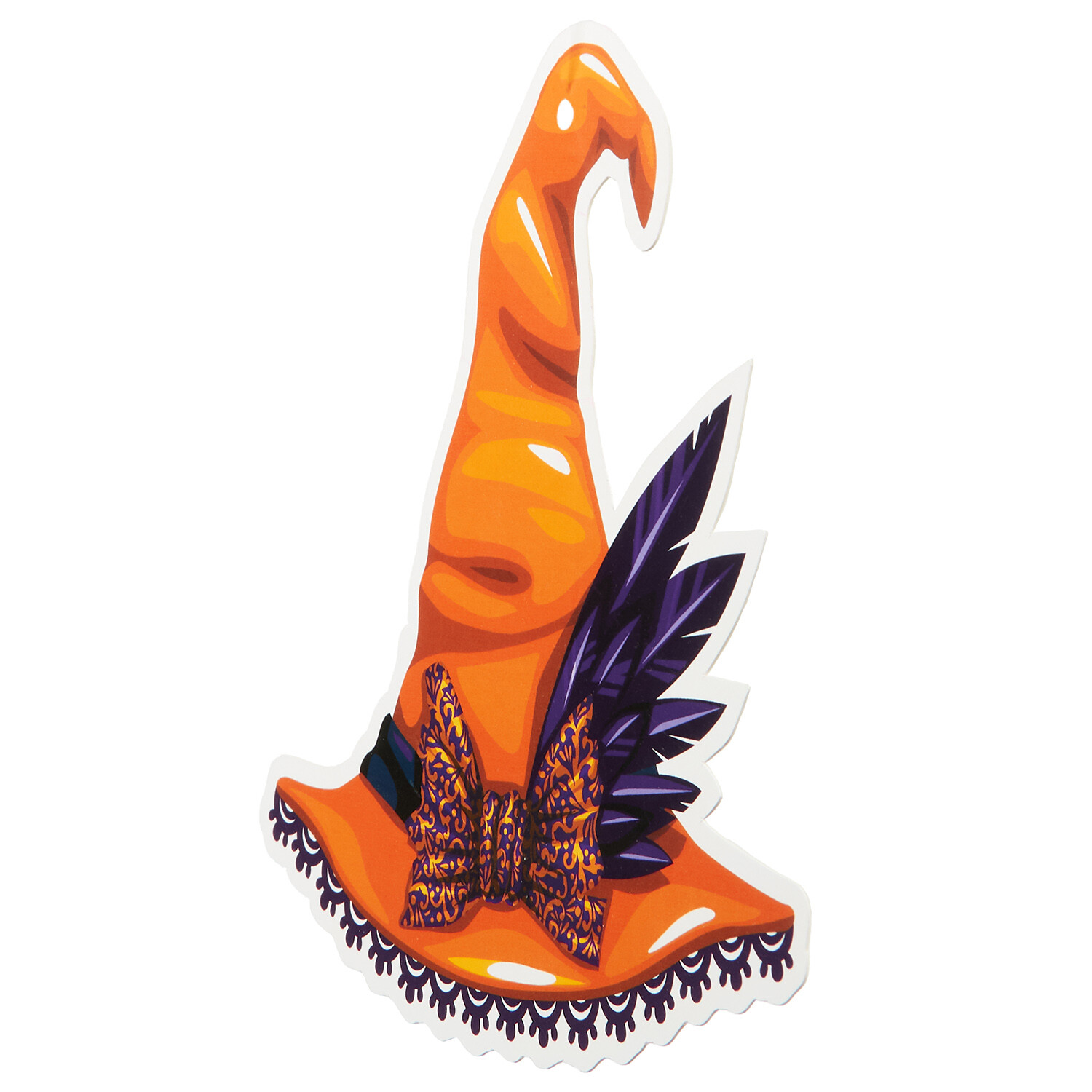 9 Piece Halloween Spiral Hanging Hats Image 6