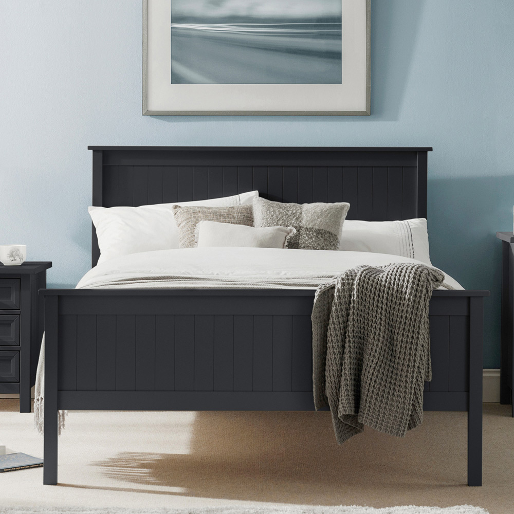 Julian Bowen Maine Single Anthracite Bed Image 8