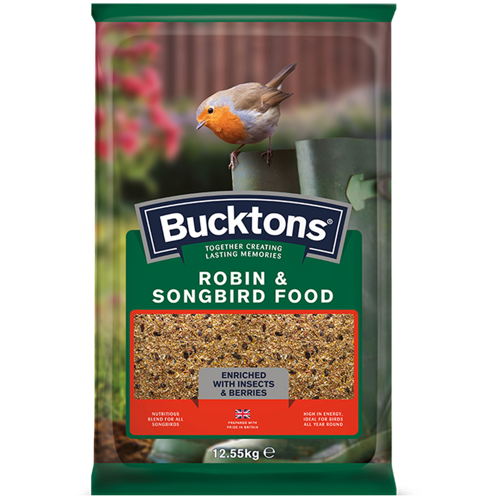 Bucktons Robin and Songbird Food 12.55kg Image 1