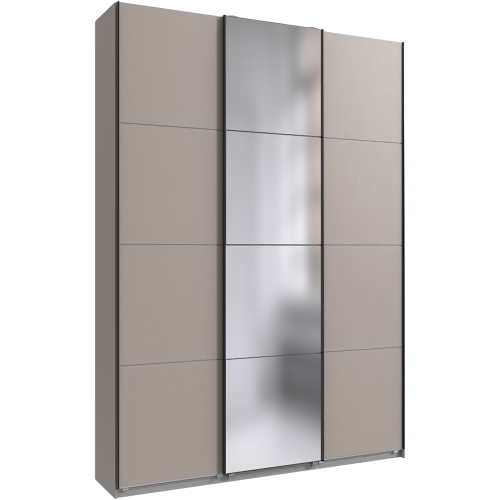 TJ'S Landscape 3 Sliding Door Wardrobe with Mirror Image 2