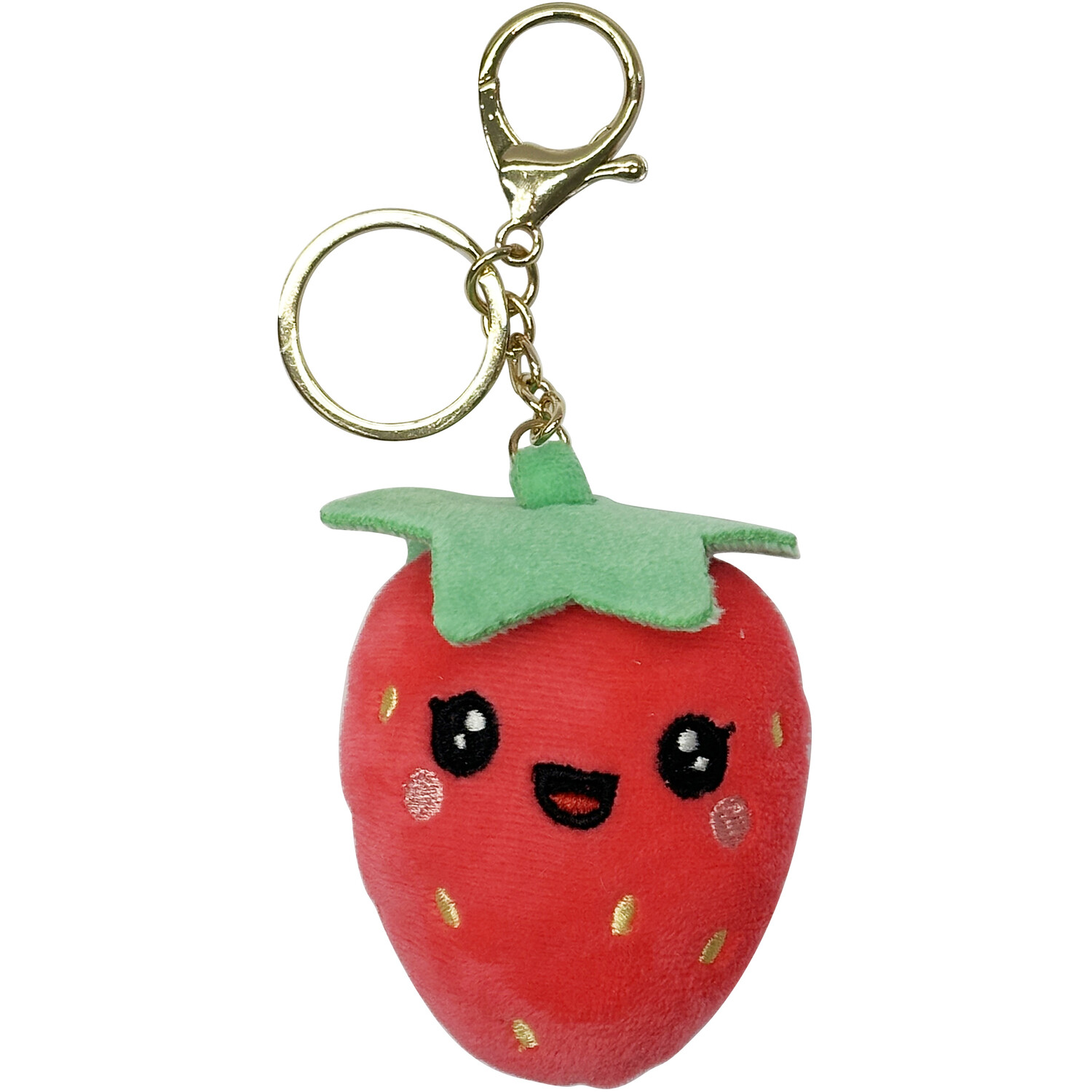 Strawberry Keychain - Red Image 1
