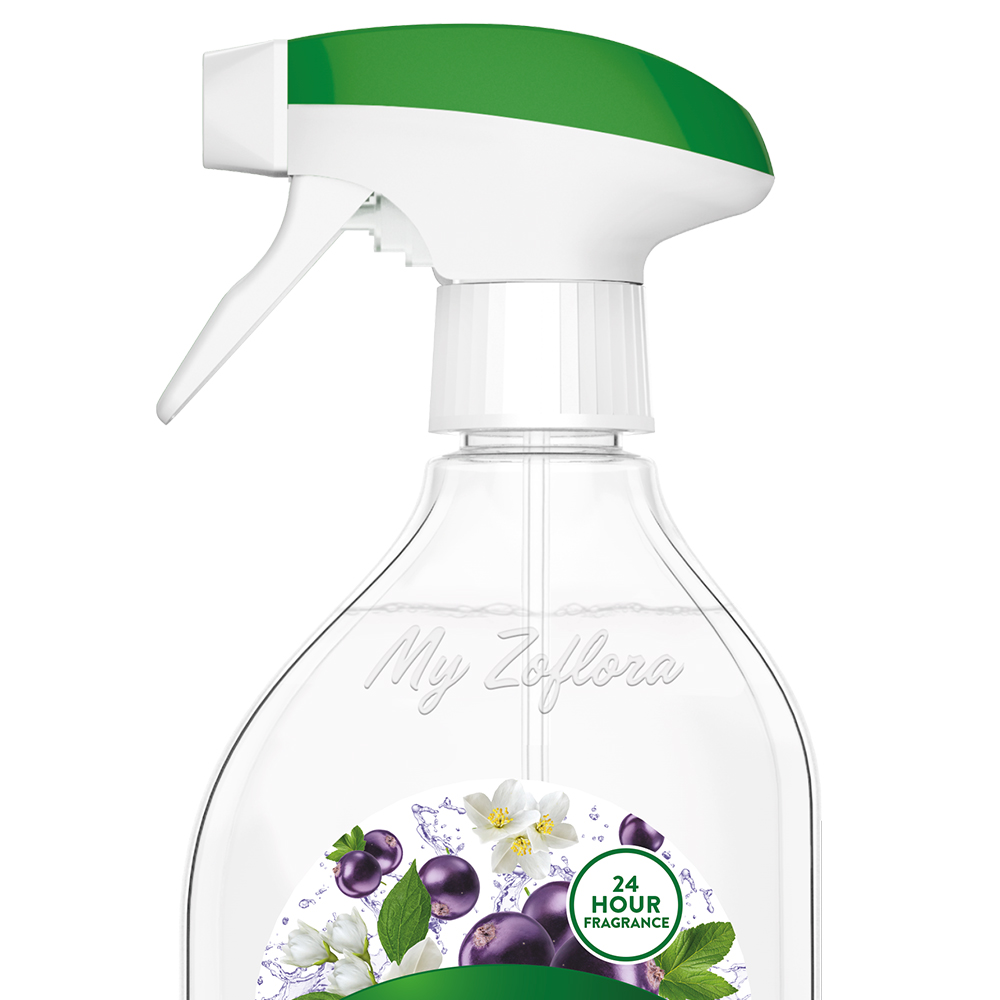 Zoflora Power Blackcurrant and Jasmine Multipurpose Disinfectant Cleaner 800ml Image 2