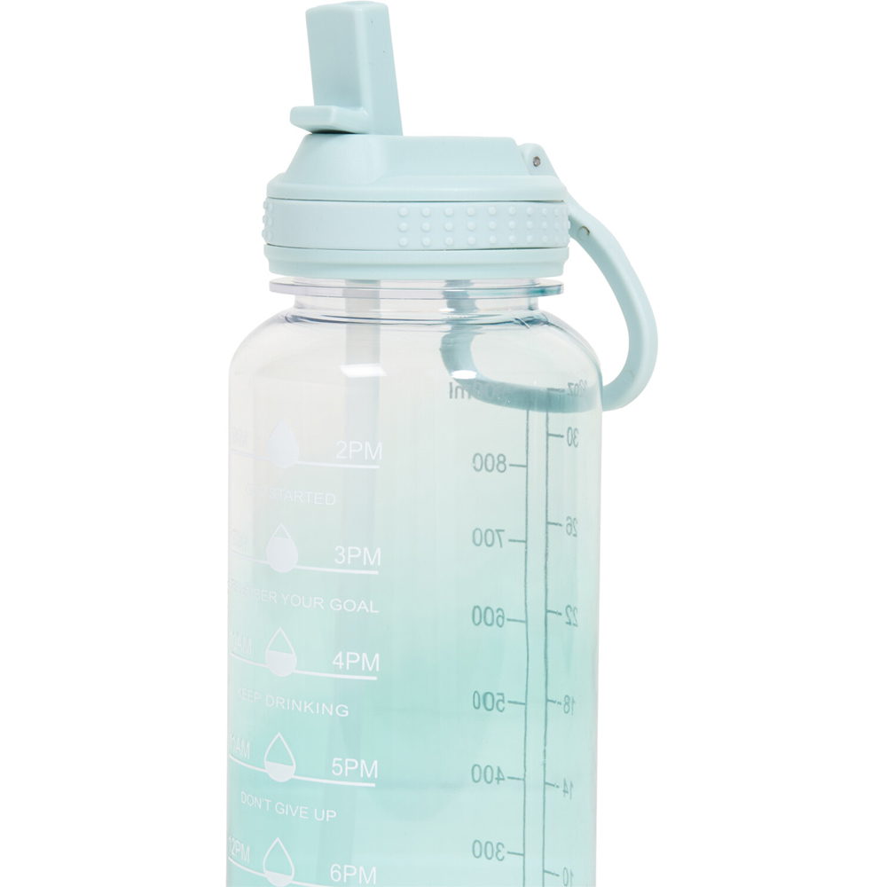 Two-Tone Sport Bottle with Handle Light Sea Green Image 4