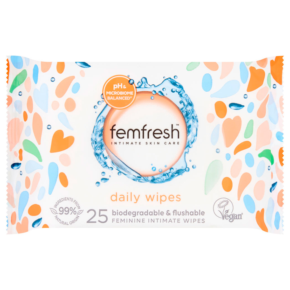 FemFresh Limited Edition Wipes 25 Pack Image 1