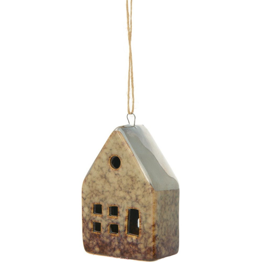Glazed House Hanging Tree Decoration Image 4