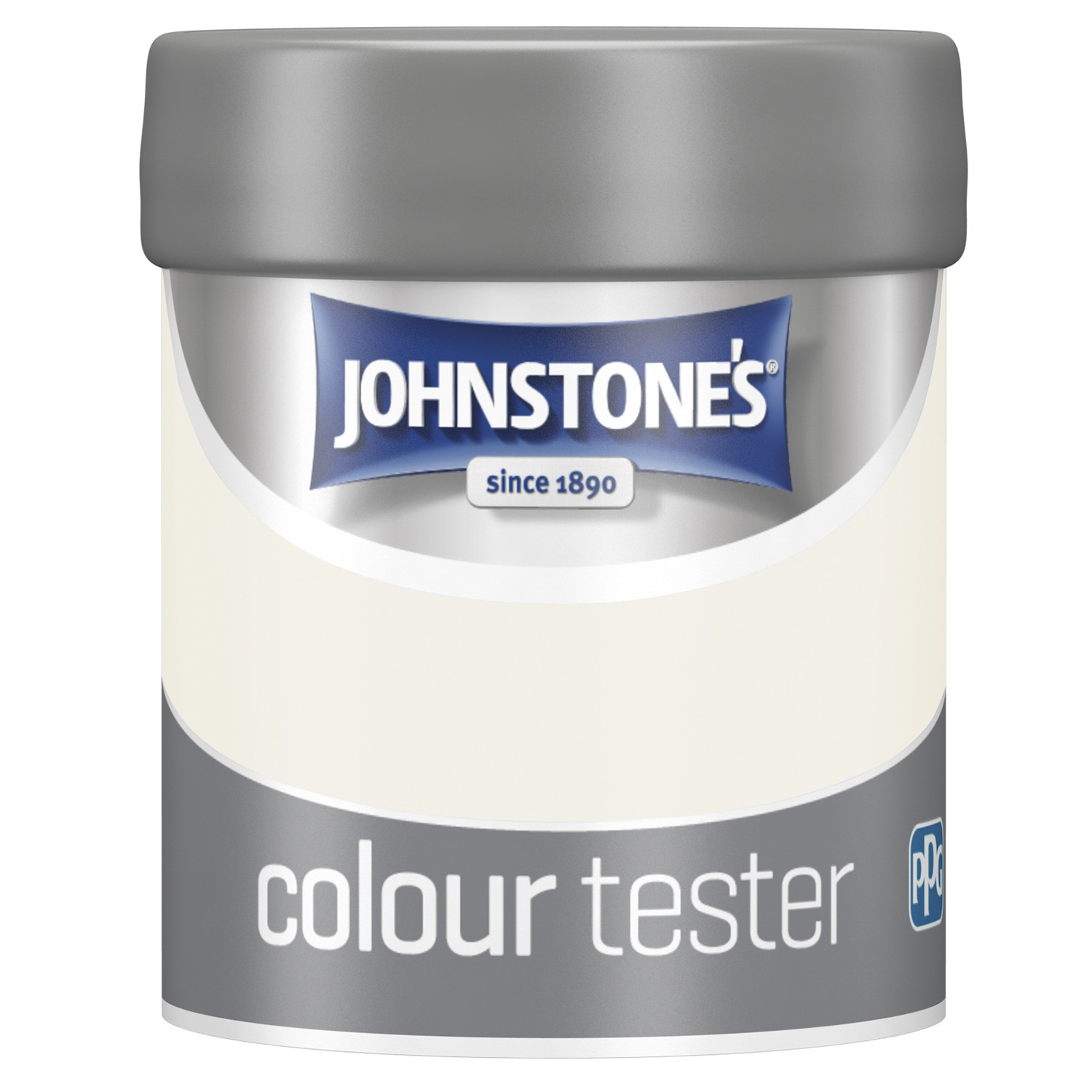 Johnstone's White Lace Matt Emulsion Tester Pot 75ml Image