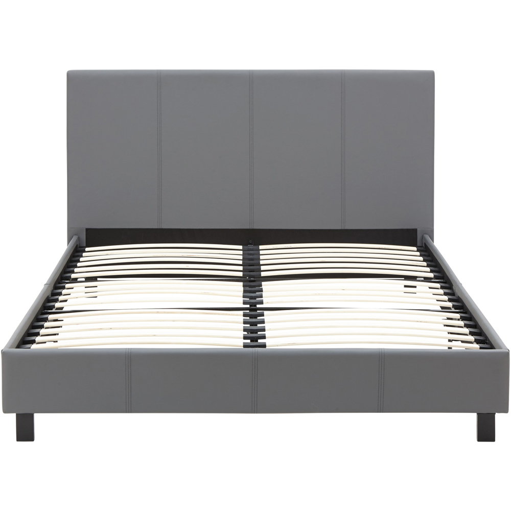 GFW Small Double Grey Bed In A Box Image 3