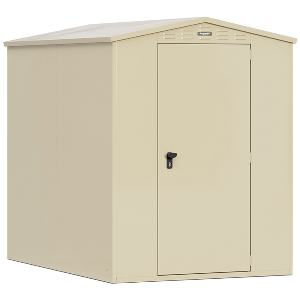 Asgard Flexistore 5 x 7ft Cream Apex Garden Shed Image 1